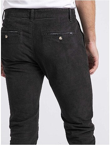 VARENNES chino broek van puur katoenen corduroy