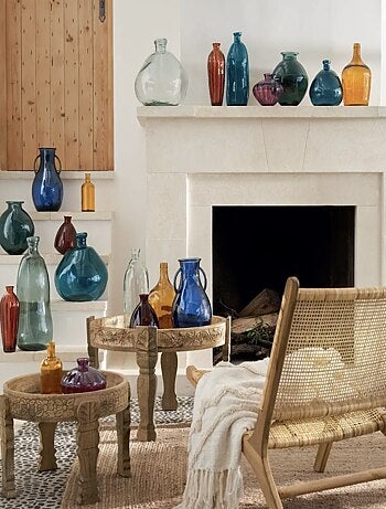 Vases van verre promo linge