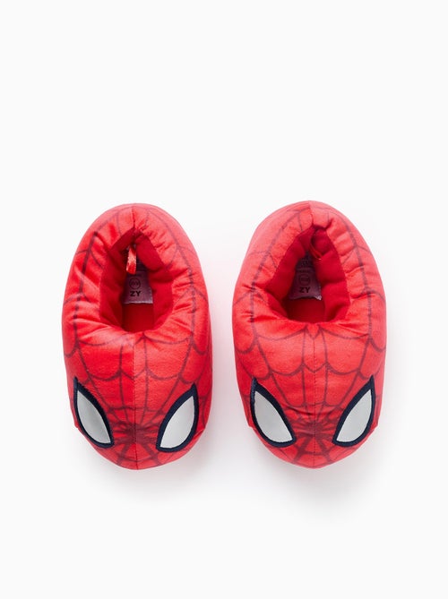Velours pantoffels met vulling en Spider-Man-motief - Kiabi Velours pantoffels met vulling en Spider-Man-motief - Kiabi