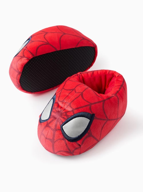 Velours pantoffels met vulling en Spider-Man-motief - Kiabi Velours pantoffels met vulling en Spider-Man-motief - Kiabi