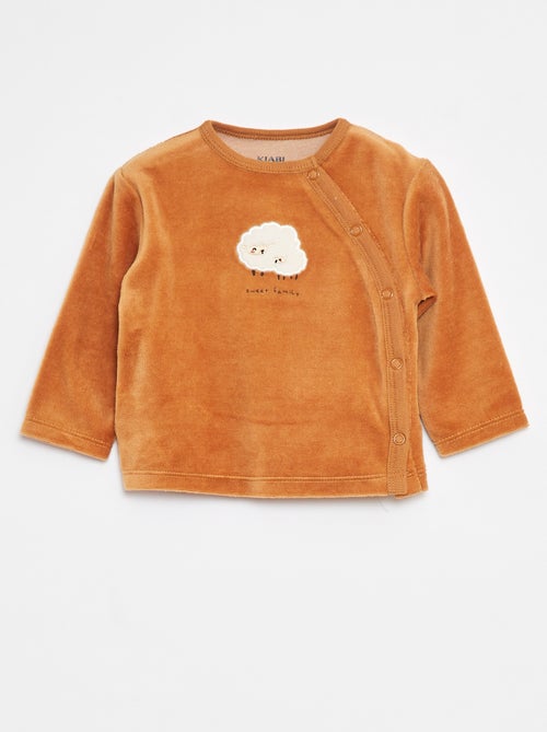 Velours pyjama - 2-delige set - Kiabi