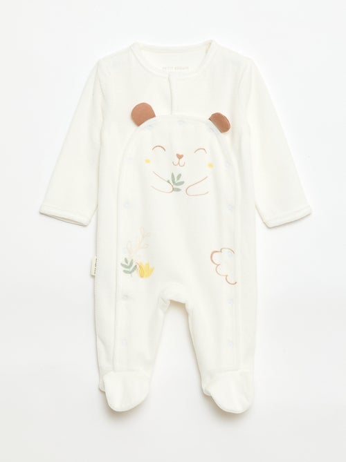 Velours pyjama - Kiabi