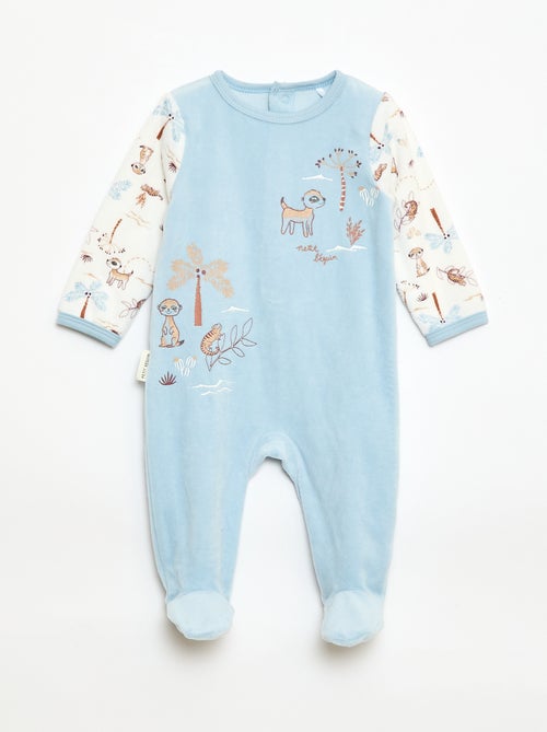 Velours slaappak 'Petit Beguin' - Kiabi