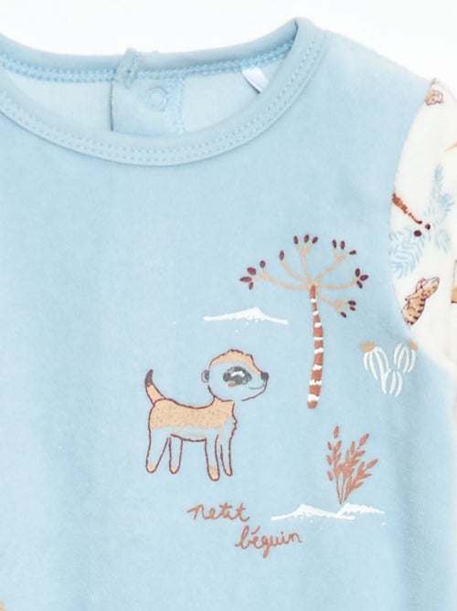 Velours slaappak 'Petit Beguin' - Kiabi