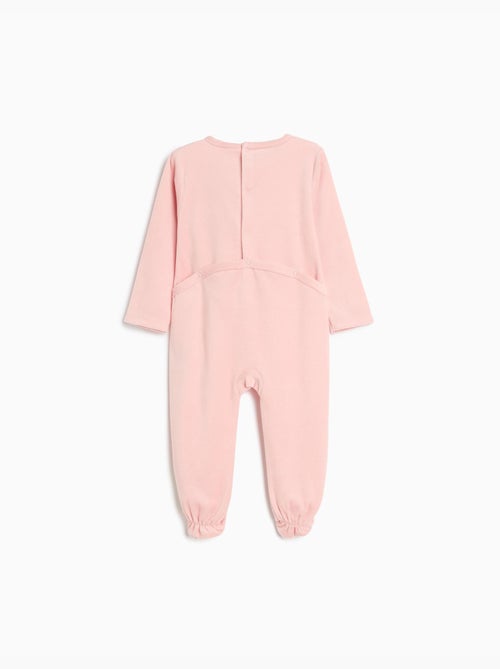 Velvet babygrow, mo fashion - Kiabi Velvet babygrow, mo fashion - Kiabi