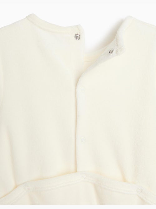 Velvet babygrow, mo fashion - Kiabi