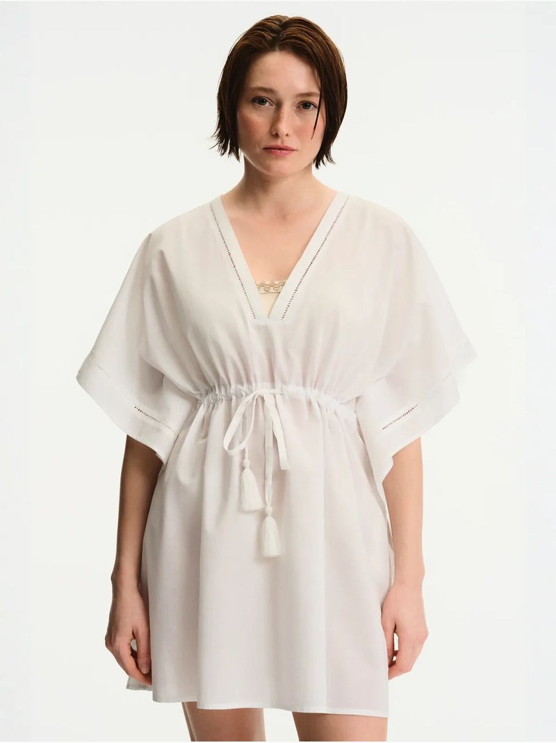 Vera kaftan penti Blanc - Kiabi