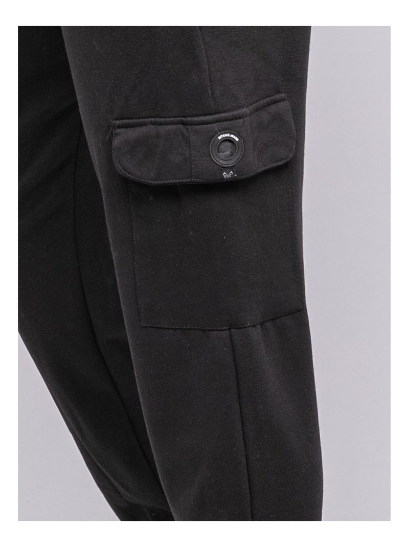 VERCATO gebreide broek Zwart - Kiabi