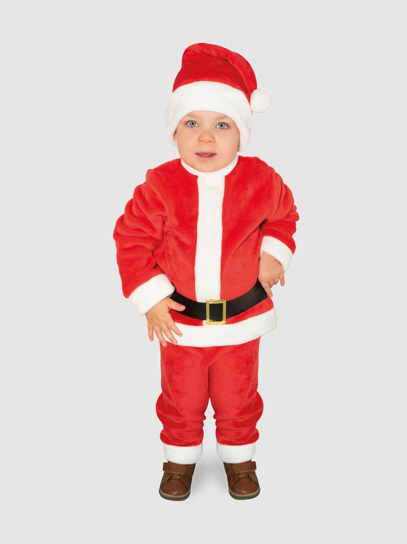 Verkleedkleding kerstman ROOD - Kiabi