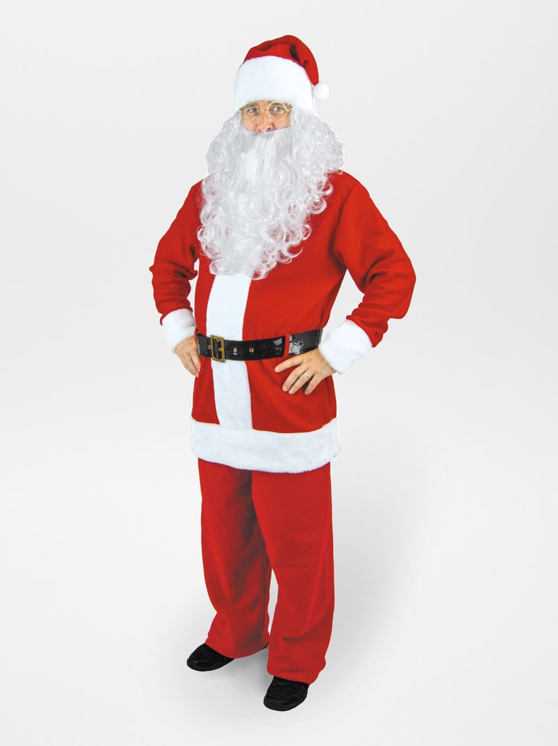 Verkleedkleding 'kerstman' ROOD - Kiabi