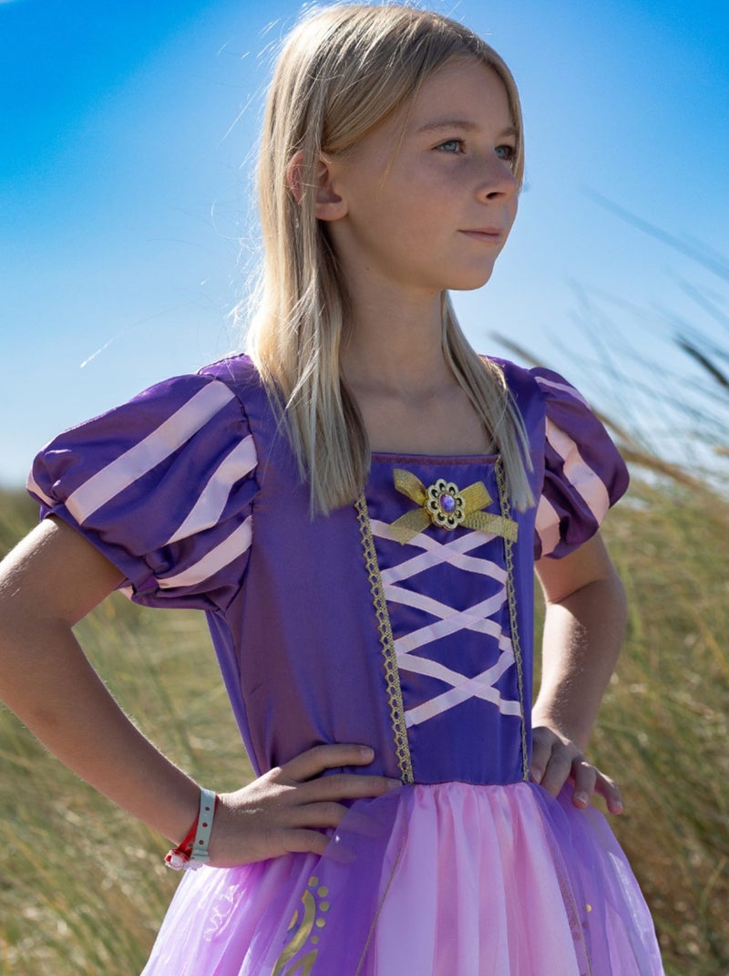 Verkleedkleding kind – prinsessenjurk romane Paars - Kiabi