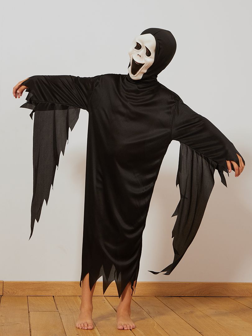 Verkleedkleding 'Spook' zwart / wit - Kiabi