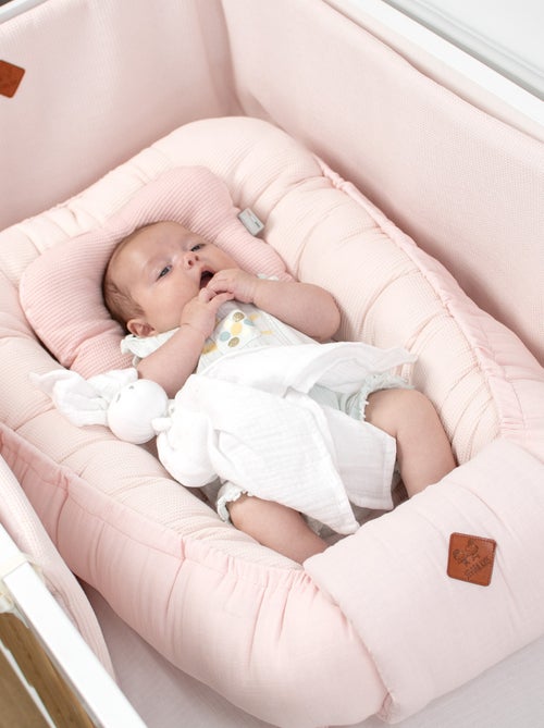 Verkleinend babynestje van wafelstof katoen - Kiabi