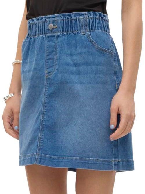 Vero Moda Alma Blauwe Damesrok - Kiabi Vero Moda Alma Blauwe Damesrok - Kiabi