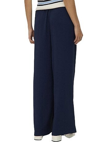 Vero moda alva dames marineblauwe soepele pantalon