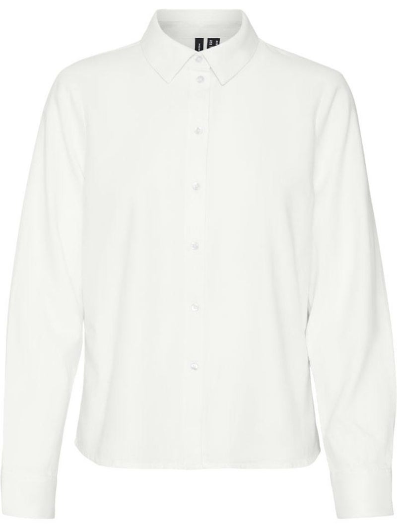 Vero moda ani oxford witte damesoverhemd Wit - Kiabi