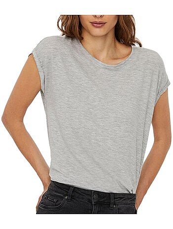 Vero moda ava blauw t-shirt voor dames
