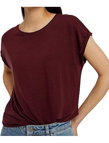 Vero moda ava blauw t-shirt voor dames