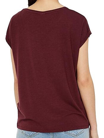 Vero moda ava blauw t-shirt voor dames