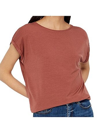 Vero moda ava blauw t-shirt voor dames