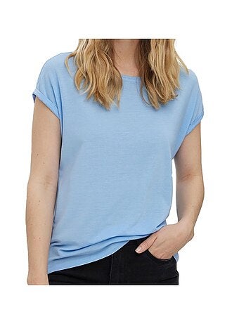 Vero moda ava blauw t-shirt voor dames