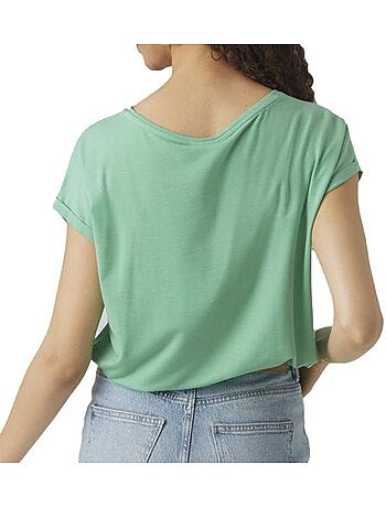 Vero moda ava lichtgroen dames t-shirt