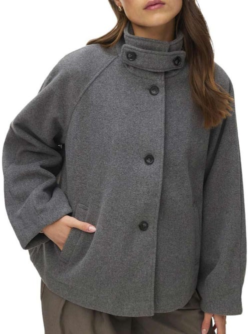 Vero Moda Awmaeve Grijs Damesvest - Kiabi Vero Moda Awmaeve Grijs Damesvest - Kiabi