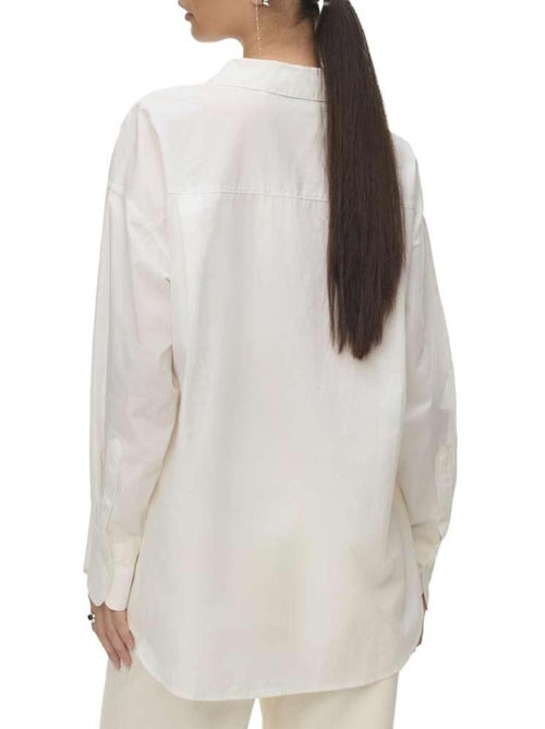 Vero Moda Awparina Witte Damesblouse - Kiabi Vero Moda Awparina Witte Damesblouse - Kiabi