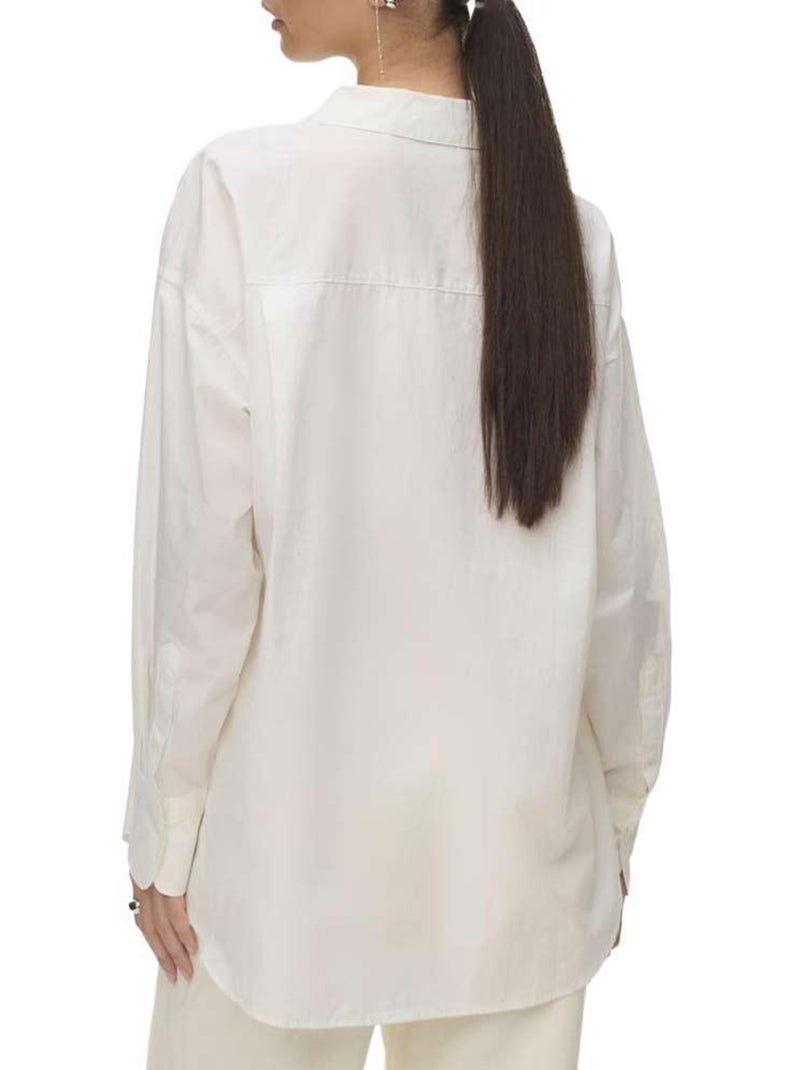 Vero Moda Awparina Witte Damesblouse Wit - Kiabi