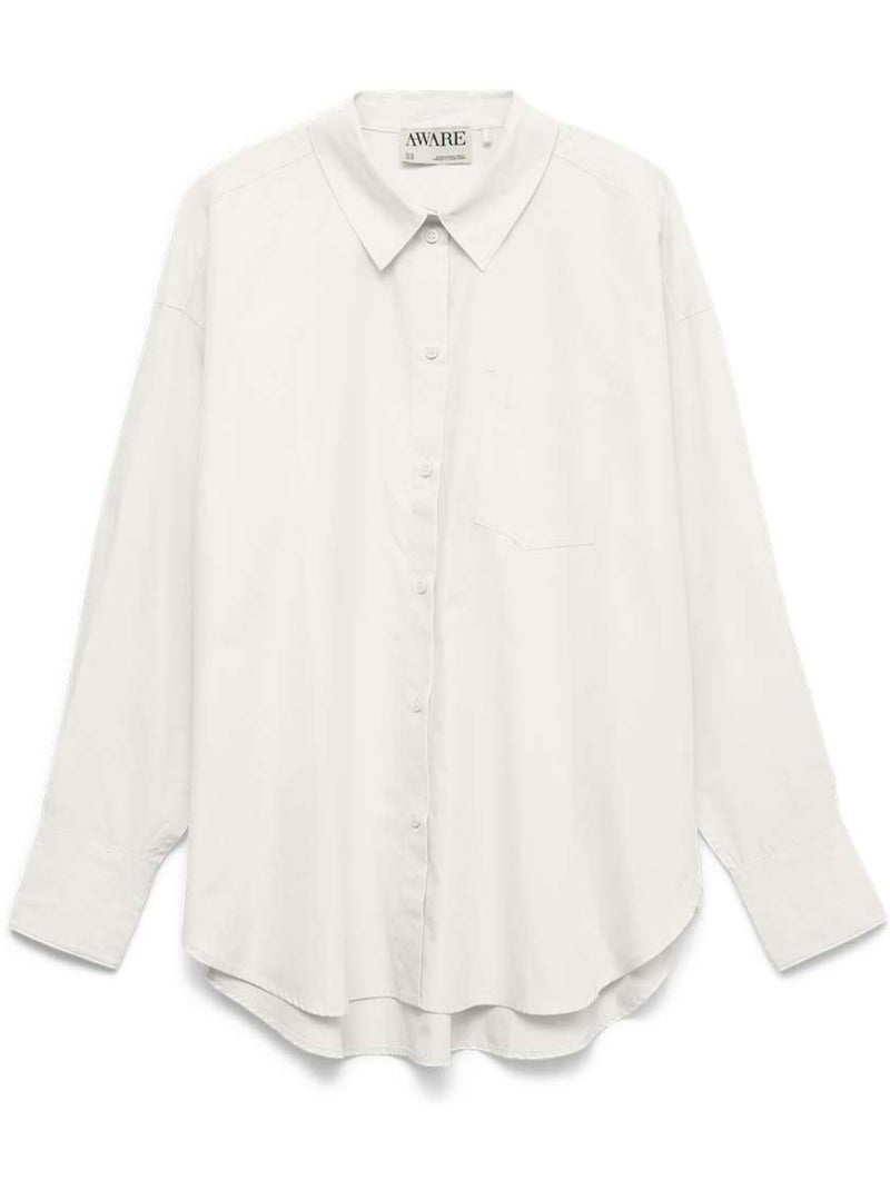 Vero Moda Awparina Witte Damesblouse Wit - Kiabi