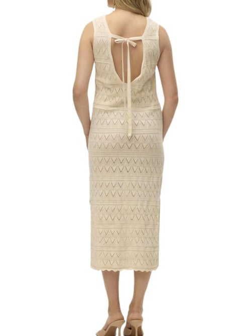Vero Moda Bali Beige Jurk voor Dames - Kiabi Vero Moda Bali Beige Jurk voor Dames - Kiabi