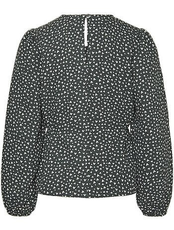 Vero moda banny groene blouse voor meisjes