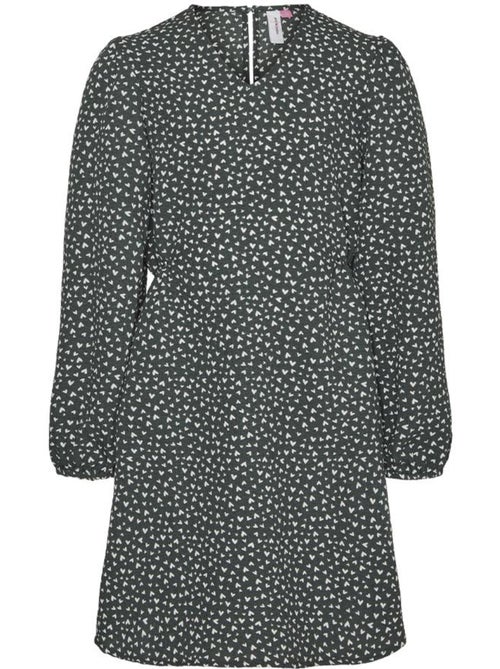 Vero Moda Banny Meisjesjurk Groen met Hartjes - Kiabi Vero Moda Banny Meisjesjurk Groen met Hartjes - Kiabi