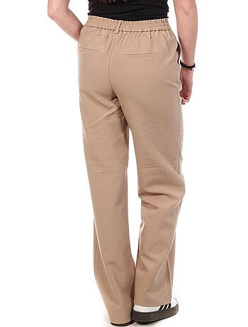 Vero moda barba beige straight damespantalon