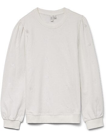 Vero moda beat witte damessweater