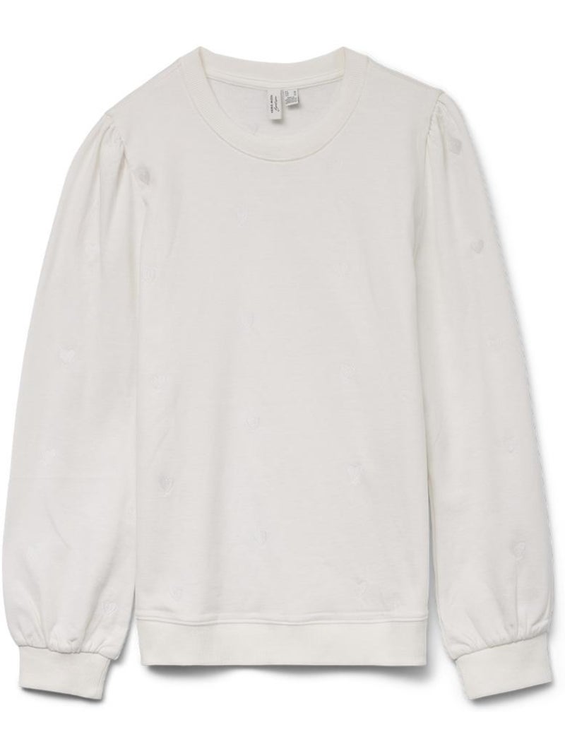 Vero Moda Beat Witte Damessweater Wit - Kiabi
