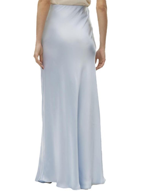 Vero Moda Beatrice Lange High Waist Rok Blauw - Kiabi Vero Moda Beatrice Lange High Waist Rok Blauw - Kiabi