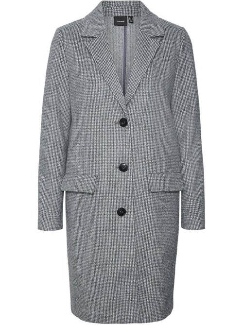 Vero Moda Becca Dames Jas Zwart/Grijs - Kiabi Vero Moda Becca Dames Jas Zwart/Grijs - Kiabi