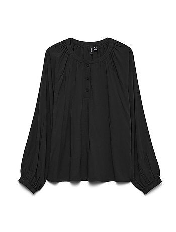 Vero moda bella zwarte blouse voor dames