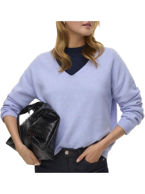 Vero Moda Besti Mauve Dames Trui - Kiabi Vero Moda Besti Mauve Dames Trui - Kiabi