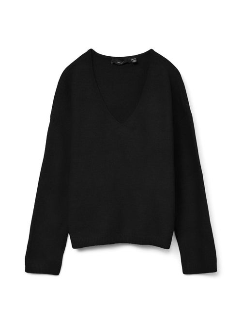 Vero Moda Besti Zwarte Dames Trui 10331562 - Kiabi Vero Moda Besti Zwarte Dames Trui 10331562 - Kiabi