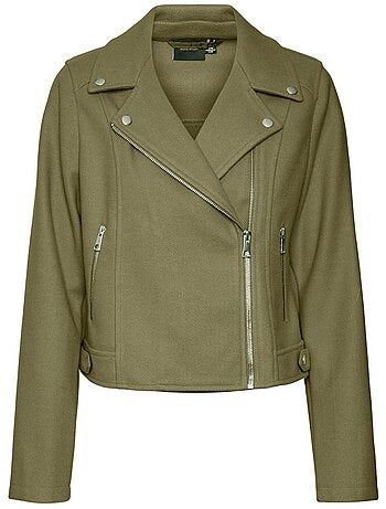Vero moda bikerjack dames beige