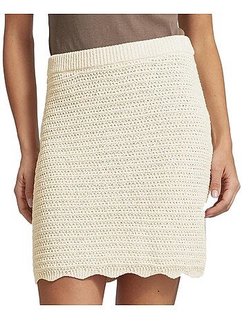Vero moda borabora beige rok voor dames