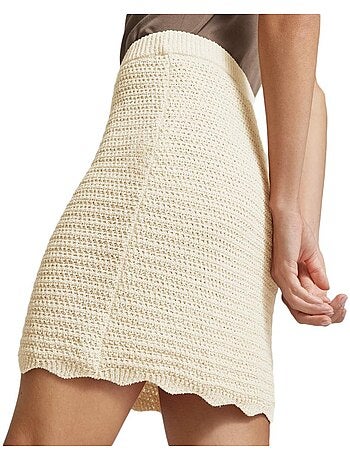Vero moda borabora beige rok voor dames