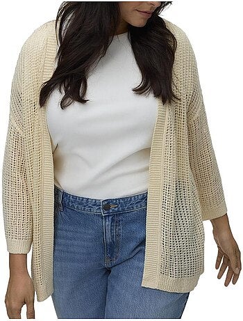 Vero moda breezy beige dames gilet