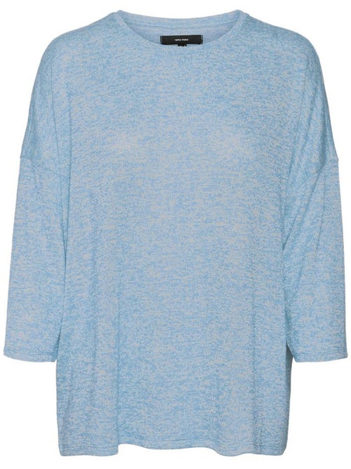 Vero moda brianna blauwe dames trui - Kiabi