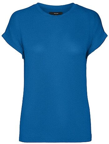 Vero moda brianna fuchsia t-shirt voor dames