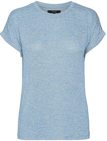 Vero moda brianna fuchsia t-shirt voor dames