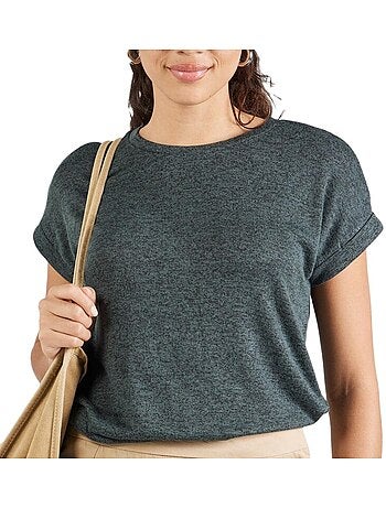 Vero moda brianna groen dames t-shirt