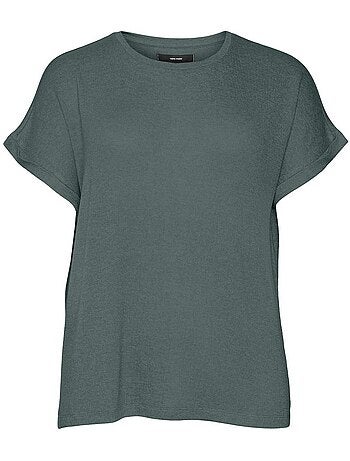 Vero moda brianna groen dames t-shirt